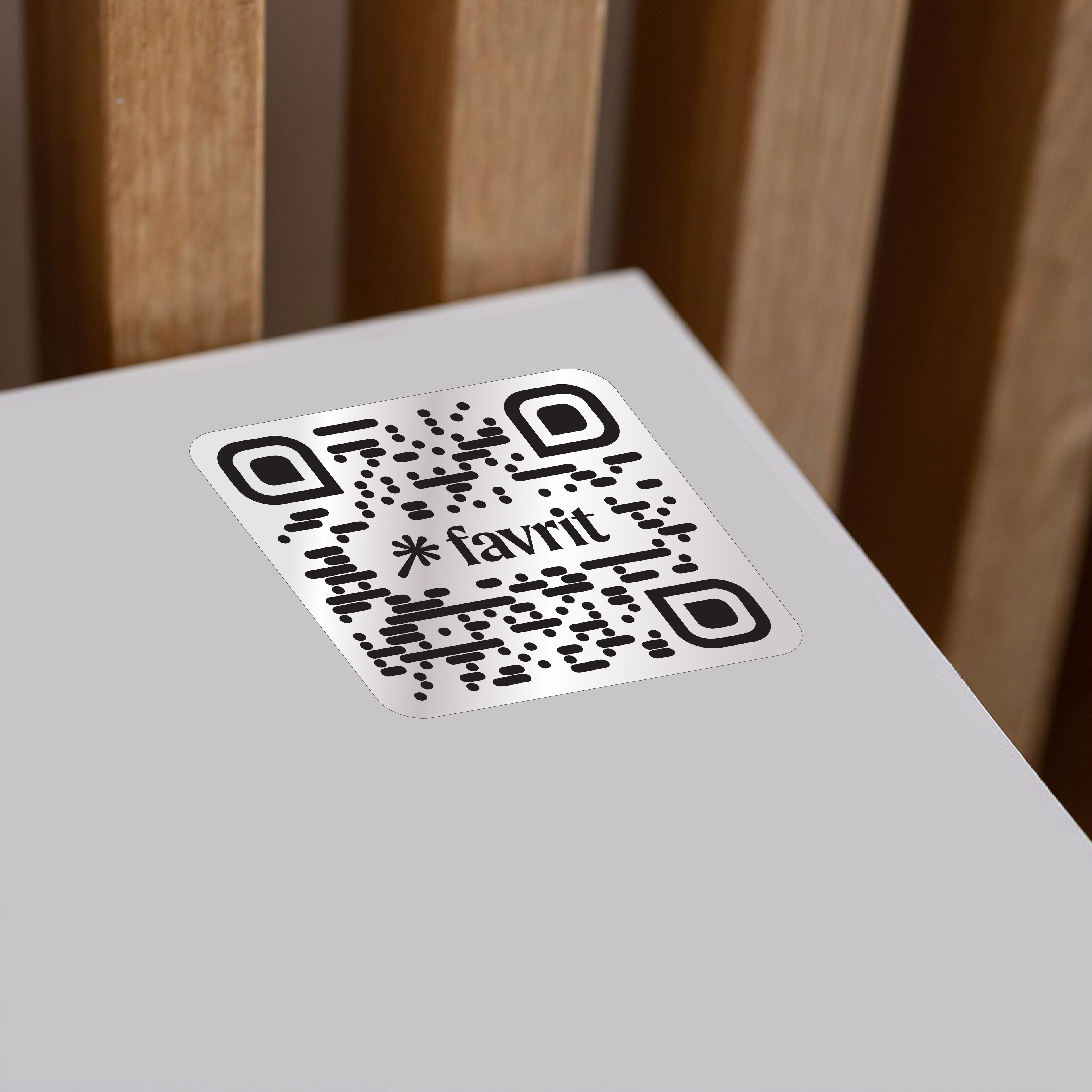 Sticker - QR kode